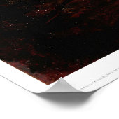 Byrnes Ferry am Stanislaus River (0707A) Poster (Ecke)