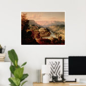 Byrnes Ferry am Stanislaus River (0707A) Poster (Heimbüro)