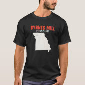 Byrnes Mill Missouri USA Staat America Travel Miss T-Shirt (Vorderseite)