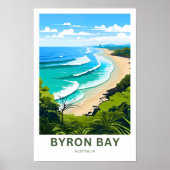 Byron Bay Australia Travel Print Poster (Vorne)