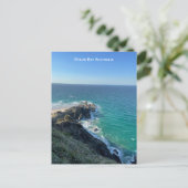 Byron Bay Australien Meerblick 2 Postkarte (Stehend Vorderseite)