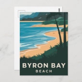 Byron Bay Australien Postkarte (Vorne/Hinten)