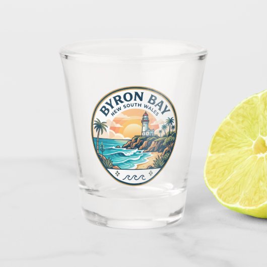 Byron Bay Australien Schnapsglas (Vorderseite)