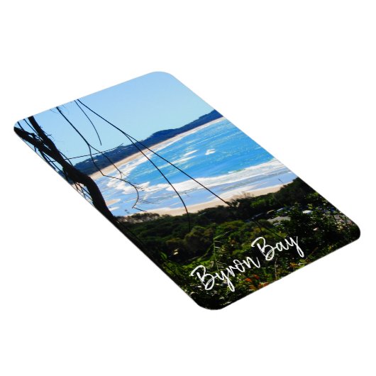 Byron Bay Beach blau Magnet (Rechte Seite)