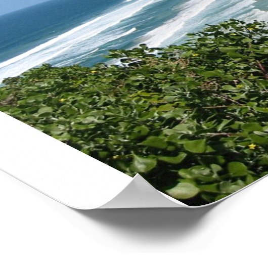 Byron Bay Beach Poster (Ecke)