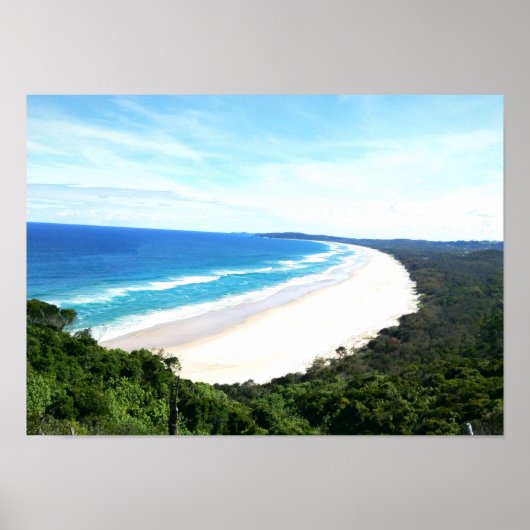 Byron Bay Beach View Poster (Vorne)