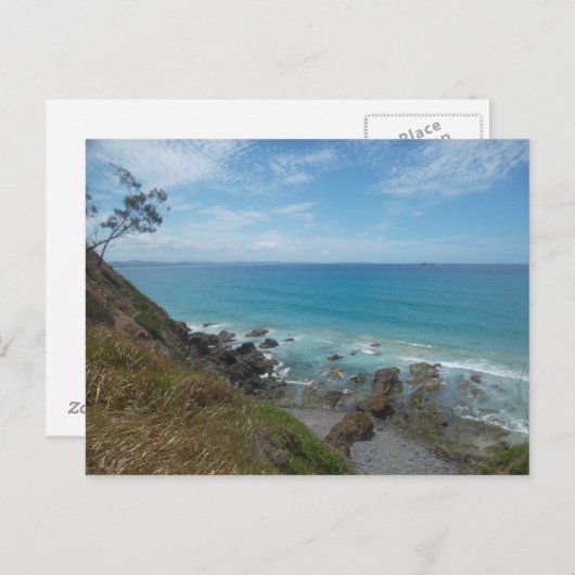 Byron Bay Coastline Postkarte (Vorne/Hinten)