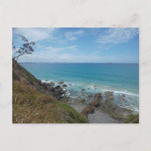 Byron Bay Coastline Postkarte (Vorderseite)