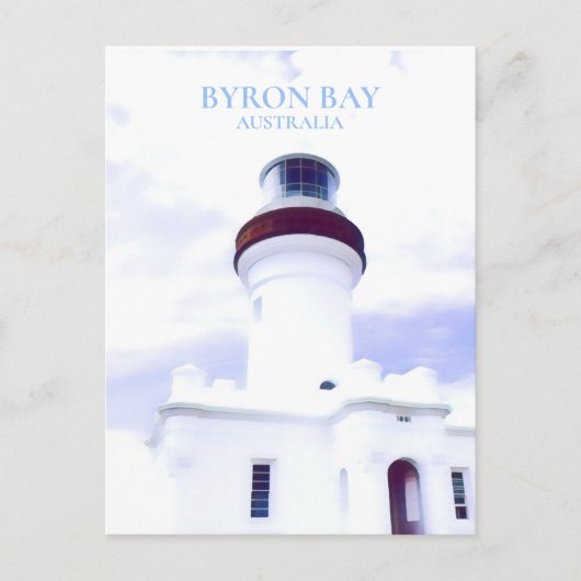 Byron Bay Leuchtturm Stadt NSW Australien Postkarte (Vorderseite)