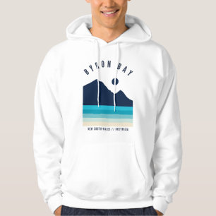 Byron Bay New South Wales Australia Retro Vintag Hoodie