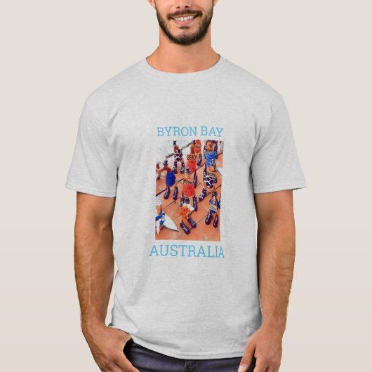 Byron Bay niedliche Küstenstadt Australien - Reise T-Shirt (Vorderseite)