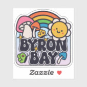 Byron Bay, NSW Australien Sticker (Blatt)