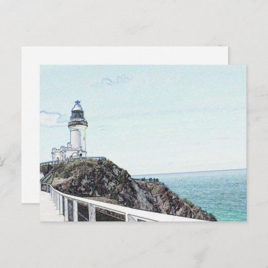 Byron Bay Postkarte (Vorne/Hinten)
