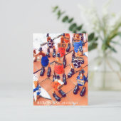 Byron Bay quirky Stadt NSW Australien Postkarte (Stehend Vorderseite)