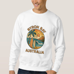 Byron Bay Sonnenaufgang – Küsten-Sommer-Vibes Aust Sweatshirt