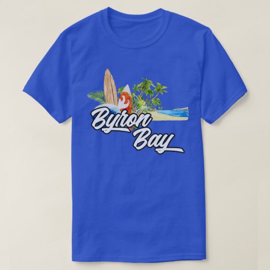 Byron Bay Surf T-Shirt (Design vorne)