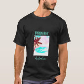 Byron Bay Vintag Hipster Australien T-Shirt (Vorderseite)