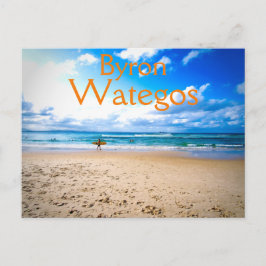 Byron Bay Wategos Beach Surf Postkarte