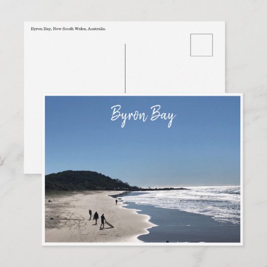 Byron-Bucht Postkarte (Vorne/Hinten)