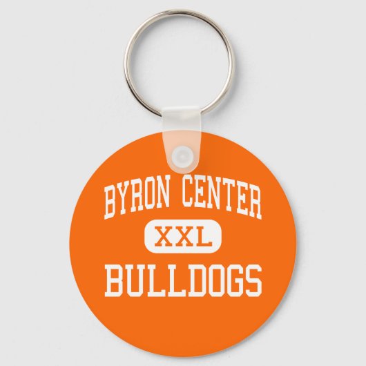 Byron Centre - Bulldogs - High - Byron Centre Schlüsselanhänger (Vorderseite)