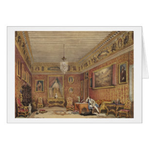 Byrons Raum in Palazzo Mocenigo, Venedig (w/c auf