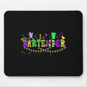 Byrtender Mardi Gras farbenfrohe Kostümparades Pro Mousepad