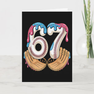 Bysebyll 67 - Eis-Drip 67 Meme Lustiger Spieler  Karte