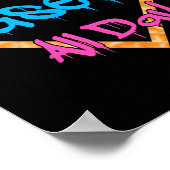 Bysebyll All Day Drip Home Plate Eiscreme Poster (Ecke)