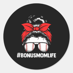 Bysebyll Bonus Mama Sofbyll Player Mütter Tag Runder Aufkleber