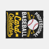 Bysebyll Card Collector  Fleecedecke (Vorderseite (Horizontal))