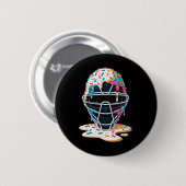 Bysebyll Catcher Maske Eiscreme tropft Bysebyll Button (Vorne & Hinten)