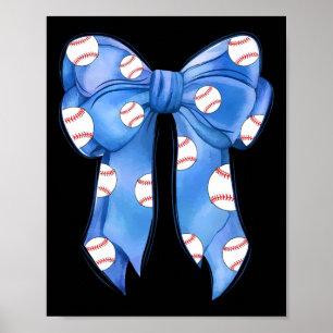 Bysebyll Coquette Schleife Lustig Bysebyll Blaues  Poster