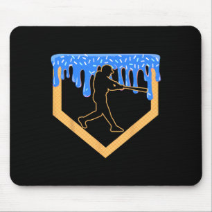 Bysebyll Drip Boy Home Plate Eiscreme Jugend Byseb Mousepad