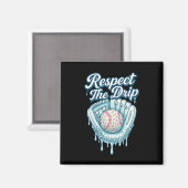 Bysebyll Drip Boys Eiscreme-Drip-Handschuh Jugend  Magnet (Vorderseite/Rückseite)