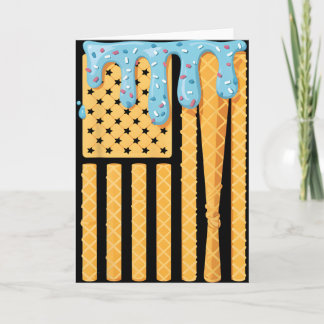 Bysebyll Drip Byt Boys Dripping Ice Cream American Karte