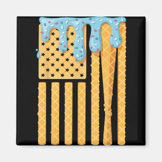 Bysebyll Drip Byt Boys Dripping Ice Cream American Magnet