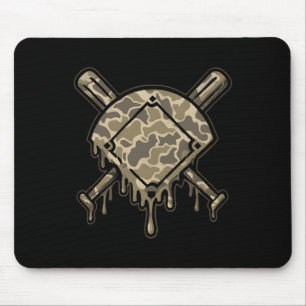 Bysebyll Drip Camo Bysebyll Diamonds Jungen Sport  Mousepad