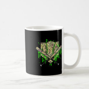 Bysebyll Drip Camo Home Plate Jungen Sport Cool Ga Kaffeetasse