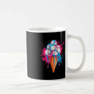 Bysebyll Drip Eiscreme Sports Lover Eiscreme Konus Kaffeetasse