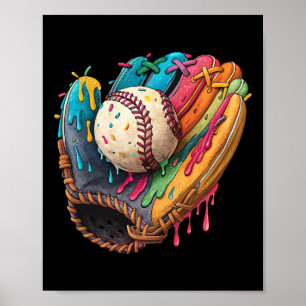 Bysebyll Drip Eiscreme Streusel Bunt Bysebyl Poster