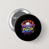 Bysebyll Drip Jungen Eis Drip Jugend Respekt Th Button (Vorne & Hinten)