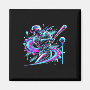 Bysebyll Drip Player Eiscreme  Magnet