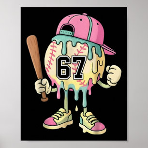 Bysebyll Eis Drip 67 Jungen und Mädchen tauschen G Poster