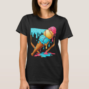 Bysebyll Eis tropft lustig Bysebyll Männer Kind T-Shirt