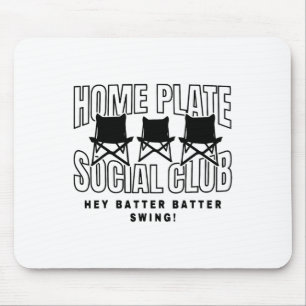 Bysebyll Fans Zuhause Plate Social Club Game Day M Mousepad