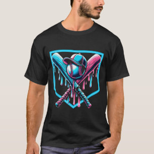 Bysebyll Home Plate Tropf Jungen Bysebyll Byt  T-Shirt