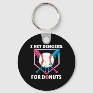Bysebyll ich treffe Dingers für Donuts Lustige Don Schlüsselanhänger