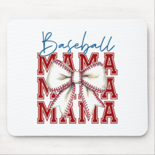 Bysebyll Mama Bow Graphic Unique Design Mousepad