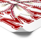 Bysebyll Mama Bow Graphic Unique Design Poster (Ecke)