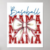 Bysebyll Mama Bow Graphic Unique Design Poster (Vorne)